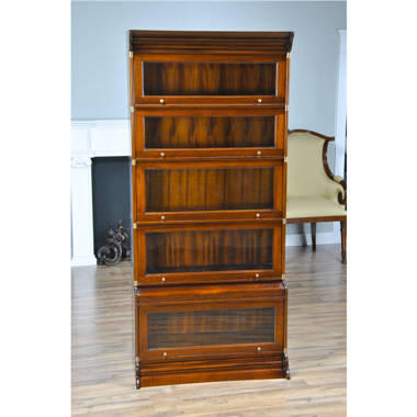 World Menagerie Didier Barister Storage Bookcase Reviews Wayfair